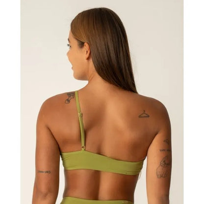 VERDE PISTACHE - TOP ASSIMETRICO
