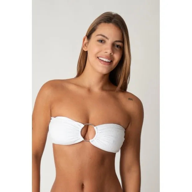 TEXTURA BRANCO - TOP RAQUEL